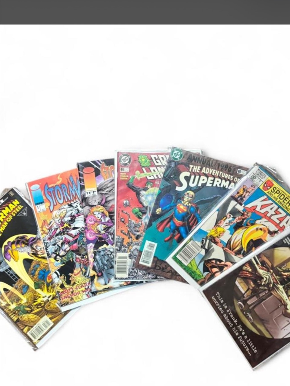 Marvel Comic Variety Pack - Blue, Red, Yellow, Purple Covers